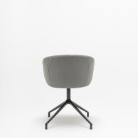 conference chair Collar: natural oak veneer, Grain GR-60301, RAL9005