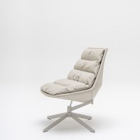 sillón Fat Frank: Cuero L-07, RAL7044