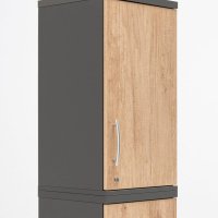 extension unit Basic: natural oak, anthracite