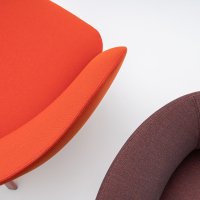 armchair Grace: Field FD-662, RAL3016, Atlas AS-681, RAL3007