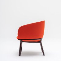 armchair Grace: Field FD-662, RAL9005