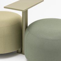 pouf Dots: RAL6013, Atlantic A-68274, A-68277