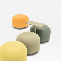 pouf Dots: RAL6013, Atlantic A-63033, A-62048, A-68274, A-68277