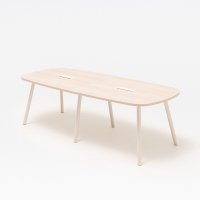 conference table Echo: acacia, RAL0608005