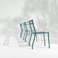 chair Flaner: RAL2003020; chair Flaner: RAL7044