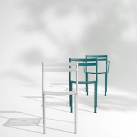 chair Flaner: RAL2003020; chair Flaner: RAL7044