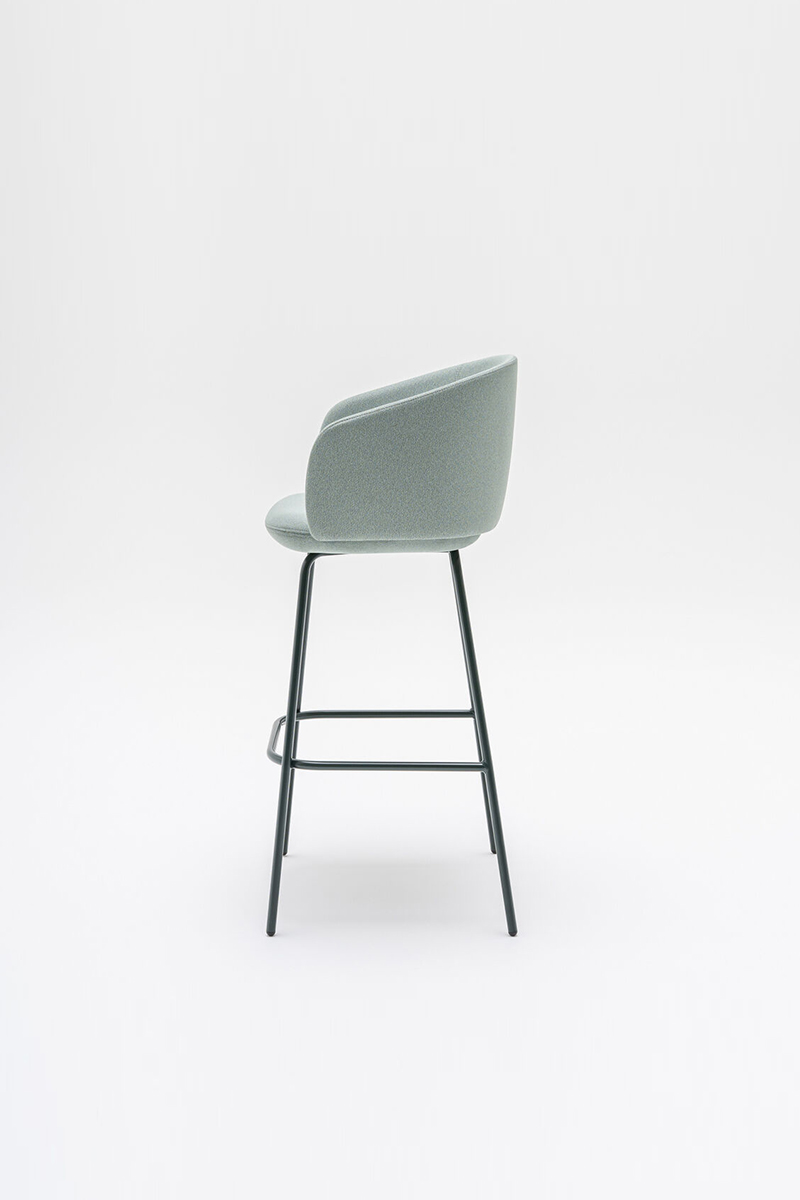 high stool Grace: Mica MC-2496-67015, RAL6012