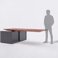 executive desk height adjustment Gravity