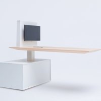 Gravity: essenze di legno Olmo, RAL9003