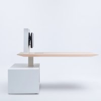 Gravity: elm veneer, RAL9003