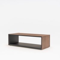 Gravity: american walnut veneer, RAL9004