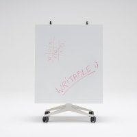 folding table Plex: dry-wipe worktop, RAL9010