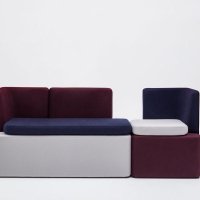 sofa Kaiva: Synergy LDS-20, LDS-88, LDS-69; armchair Kaiva: Synergy LDS-20, LDS-88, LDS-69