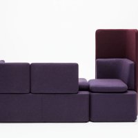 sofa Kaiva: Synergy LDS-61, LDS-88; armchair Kaiva: Synergy LDS-61, LDS-88