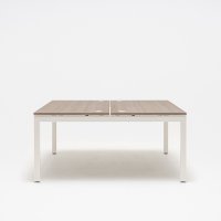 bench desk Ogi U Bench: grey oak, RAL9010