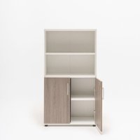 Basic: grey oak, white pastel