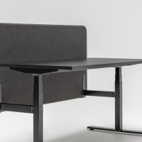 desk height adjustment Ogi Drive: anthracite, RAL9005