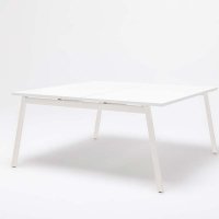 bench desk Ogi M Bench: white pastel, RAL9010