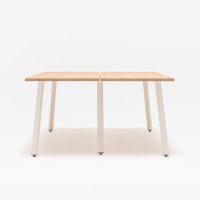 bench desk Ogi A Bench: honey oak, RAL9010