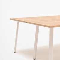 bench desk Ogi A Bench: honey oak, RAL9010