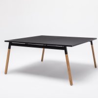 bench desk Ogi W Bench: black, RAL9005