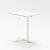 desk height adjustment Ogi One: white pastel, RAL9010