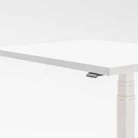 desk height adjustment Ogi One: white pastel, RAL9010