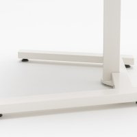 desk height adjustment Ogi One: white pastel, RAL9010