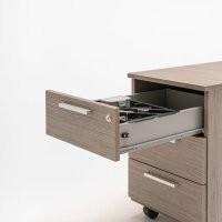 pedestal Quando: grey oak