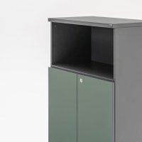 Color: bottle green matte, anthracite