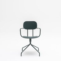 Berkenhouten stoel met draaibare basis New School