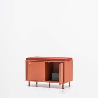 Locker Plus: red matte, Mica MC-2496-64146