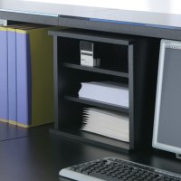 Linea reception desk storage