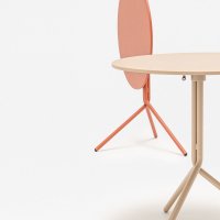 café table Luna: RAL1019, RAL0404040