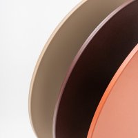 café table Luna: RAL1019, RAL0404040, RAL3007