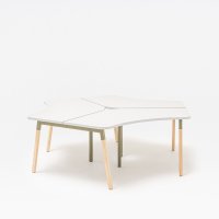 bench desk Ogi W: light grey, RAL6013