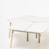 bench desk Ogi W: light grey, RAL6013