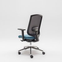office chair Sava: Medley M-67006, Runner R-60025, polished aluminum