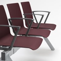 bench Shila: RAL3007, RAL7044