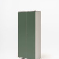 Color: bottle green matte, aluminum satinato