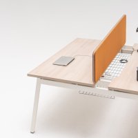 Schermen voor schuifbare bureaus Twin