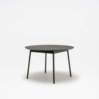 café table Unit: black oak veneer, RAL9005
