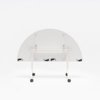 folding table Revi: white pastel, RAL9010
