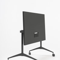 folding table Revi: black, RAL9005