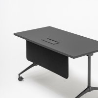 folding table Revi: black, RAL9005