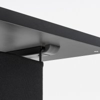 folding table Revi: black, RAL9005