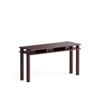 desk Bold: burgundy oak