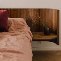 wooden bed Hug