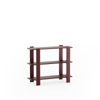 bookcase Ligo: burgundy oak