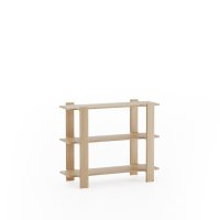 bookcase Ligo: natural oak